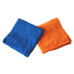 Ewocar Microfiber Cloth Set ručnika od mikrofibre je set od dvije krpe od mikrofibre, jedna narančaste boje i druga plave boje. Obje krpe dolaze u zajedničkoj plastičnoj vrećici s Ewocar logom.