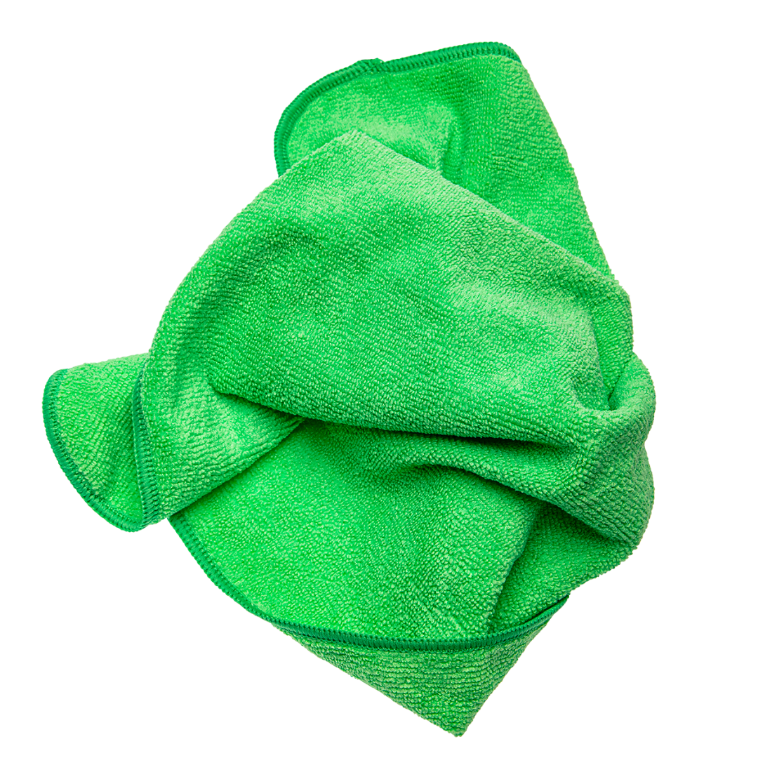Koch Chemie Allrounder Towel ručnik od mikrofibre je zeleni ručnik dimenzija 40 x 40 cm.