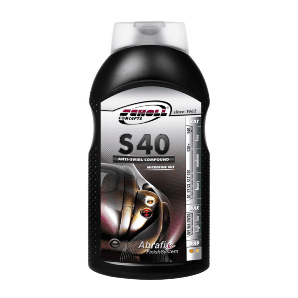 Scholl Concept S40 Finiš Pasta Anti-Swirl Compound