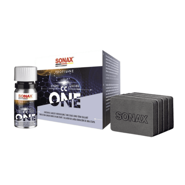Sonax Profiline CC One hibridni premaz je tekućina u staklenoj bočici koja služi za zaštitu eksterijera vozila.