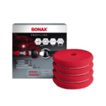 Sonax Pad Red 85mm spužva za poliranje je crvena spužva za poliranje grube gradacije.