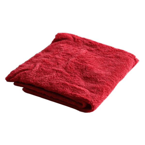 PHD Red Pro Towel ručnik od mikrofibre je ručnik od crvene mikrofibre koji ima laserski rezane rubove.