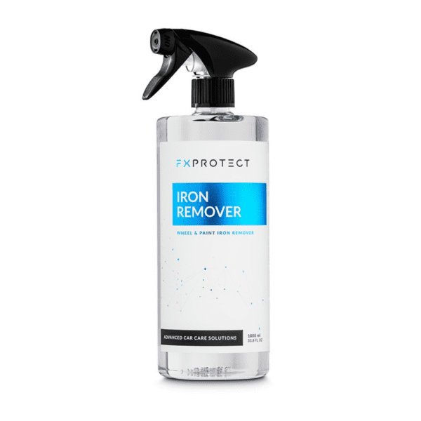 FX Protect Iron Remover sredstvo za uklanjanje metalnih kontaminacija prozirna je i bezbojna tekućina u prozirnoj boci štrcaljci.