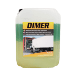 Atas Dimer dvokomponentno sredstvo za čišćenje je dvofazna tekućina zelene i žute boje u plastičnom bijelom kanistru i služi za pranje vozila.