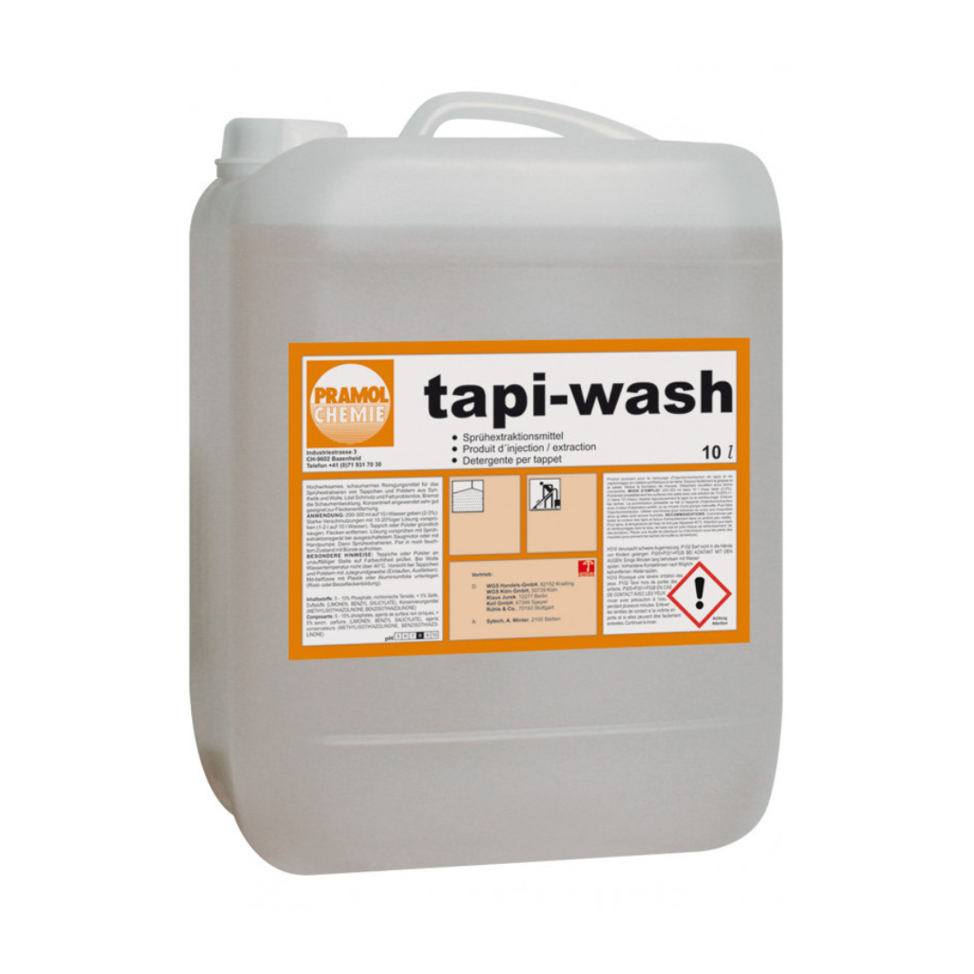 Bent Tapi Wash višenamjensko sredstvo za čišćenje tepiha i tkanina je tekuće sredstvo za čišćenje tapeciranih površina.