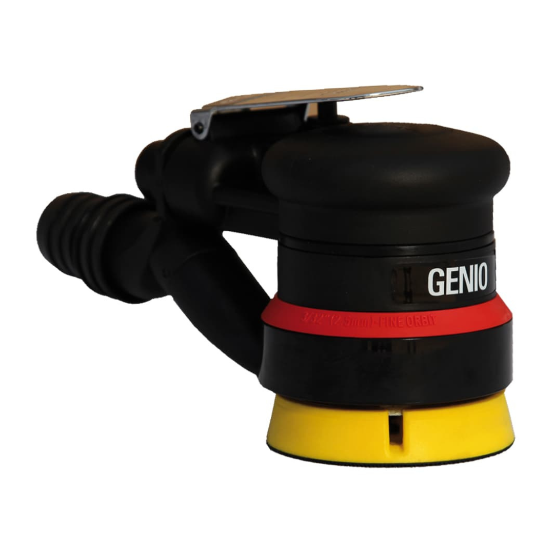 Genio zračna brusilica 75mm je brusilica koja je posebno namijenjena za brušenje teže dostupnih manjih mjesta na vozilima.