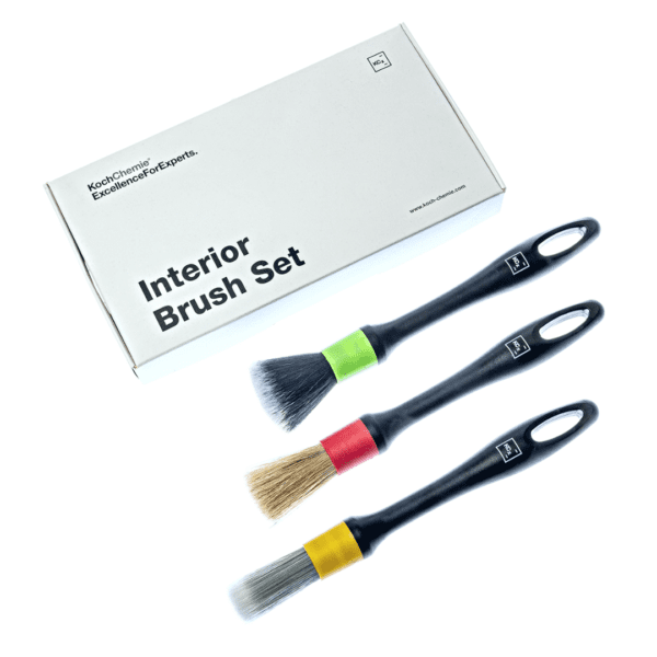 Koch Chemie Interior Brush Set kistevi za detailing je set od 3 kista za detailing u pakiranju.