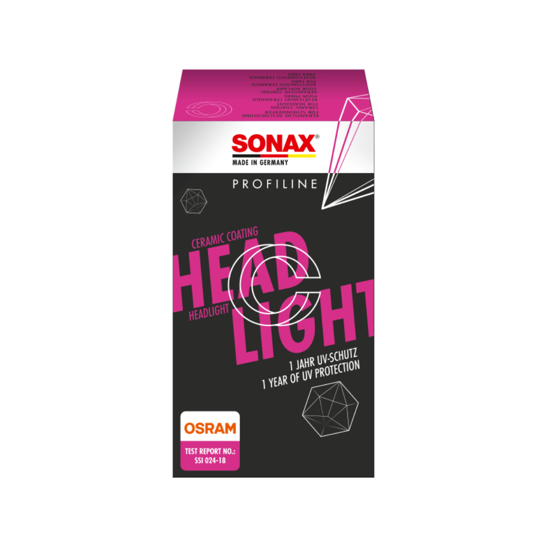 Sonax Headlight Coating premaz je napredna zaštita za plastične farove na vozilima. Vrlo jednostavna aplikacija, uz odlične i dugotrajne rezultate zaštite svjetlosnih grupa na svim vrstama vozila. Jedno pakiranje je dovoljno za 10 setova farova.