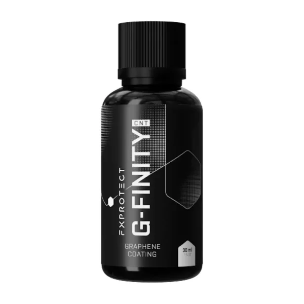 FX Protect G-Finity CNT Graphene Coating 30ml keramički premaz je tekućina u crnoj staklenoj bočici i služi za zaštitu lakiranih površina vozila.