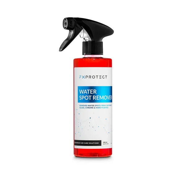 FX Protect Water Spot Remover sredstvo za uklanjanje kamenca efikasno djeluje na svim površinama eksterijera vozila. Koristan pogotovo u toplijim danima u godini kada je kamenac na laku česta pojava.