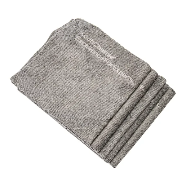 Koch Chemie Coating Towel set od 5 krpa je set od 5 sivih ručnika od mikrofibre dimenzija 40x40 cm.
