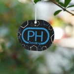 PHD Car Freshener miris za auto je mirisni osvježivač za vozilo s PH Detailing logotipom.