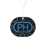 PHD Car Freshener miris za auto je mirisni osvježivač za vozilo s PH Detailing logotipom.