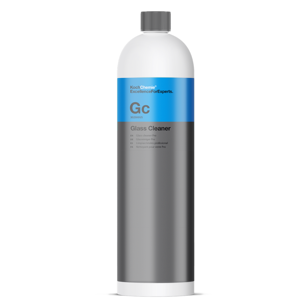 Koch Chemie Gc Glass Cleaner Pro 1L čistač za staklo je sredstvo za čišćenje stakla spremno za upotrebu za sve glatke površine na vozilima, zgradama itd.
