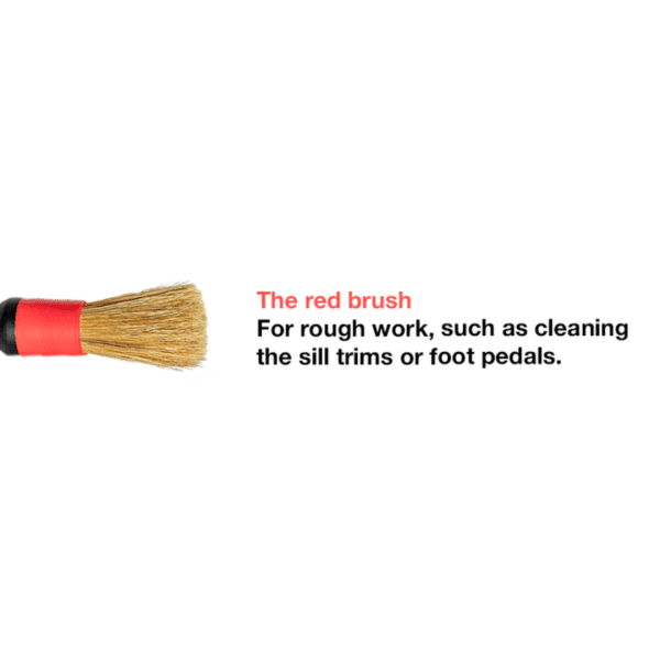 Koch Chemie Brush Red Coarse kist je pravi izbor za grube radove. Osobito je prikladan za poslove poput čišćenja pragova vrata ili papučica, a njegove grube čekinje ga čine idealnim izborom.