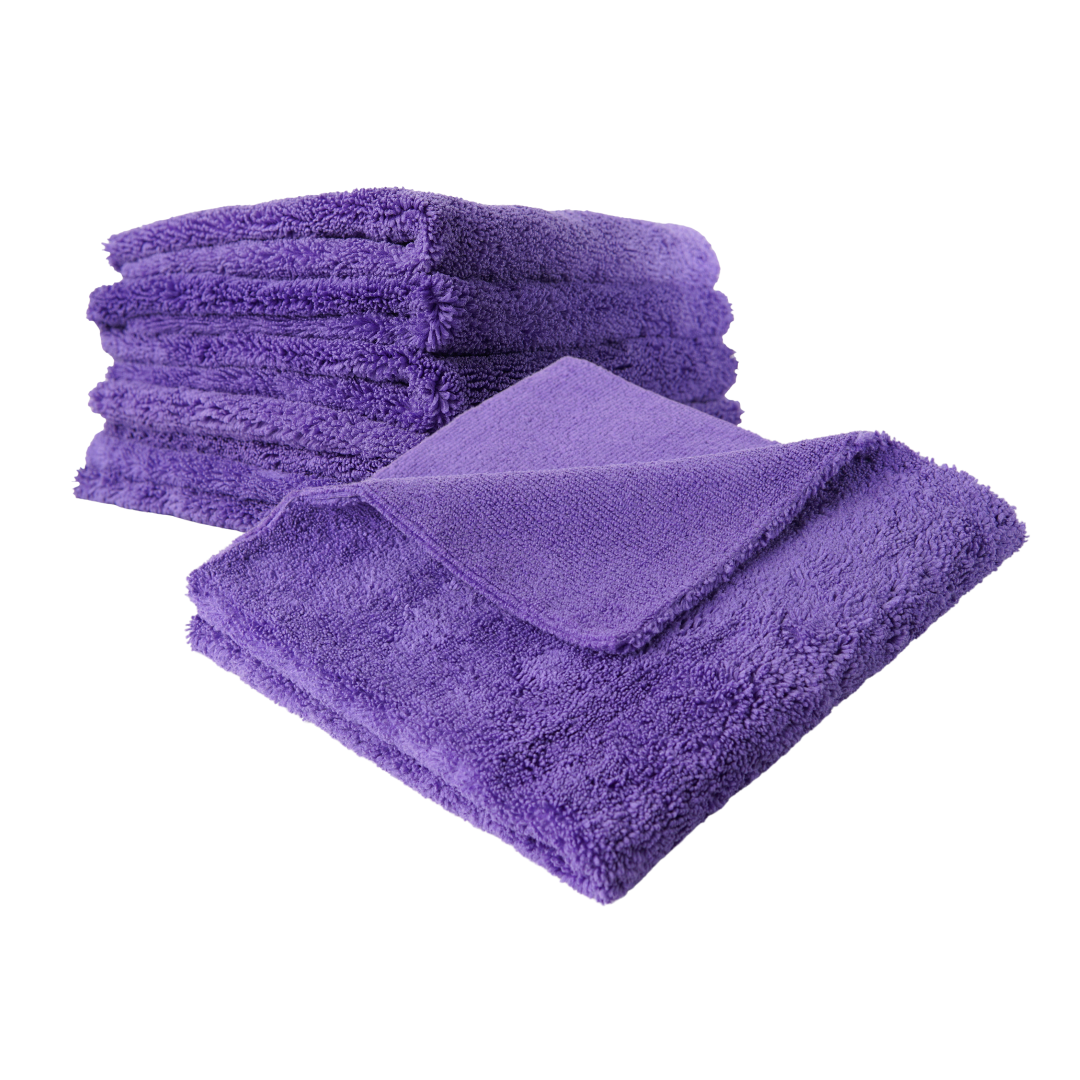 PHD Purple Pro Towel SET 10 kom ručnici od mikrofibre je set od 10 komada ručnika težine 400GSM-a, izuzetno kvalitetnog sastava od mikrofibre (80% polyester, 20% polyamide), veličine 40x40cm.