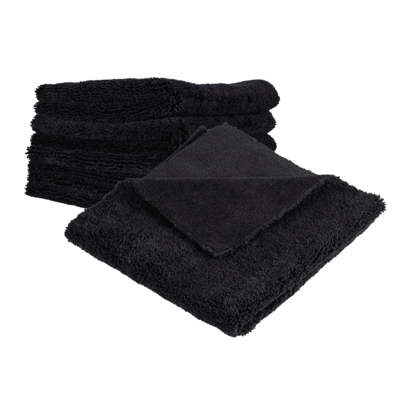 PHD Black Pro Towel SET 10 kom ručnici od mikrofibre je set od 10 komada ručnika težine 400GSM-a, izuzetno kvalitetnog sastava od mikrofibre (80% polyester, 20% polyamide), veličine 40x40cm.