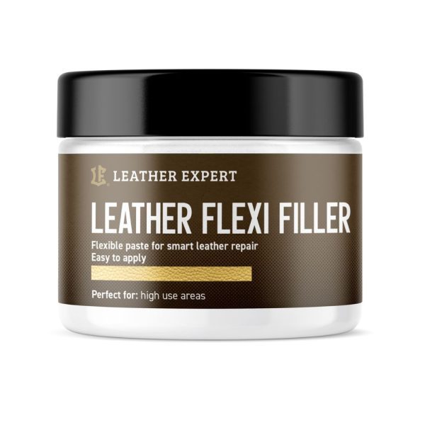 Leather Expert Leather Flexi Filler 50ml kit za kožu je proizvod namijenjen popunjavanju plitkih odefekata, ogrebotina i pukotina.