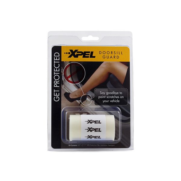 Xpel Universal Door Sill Kit - Clear zaštitna folija za pragove štiti pragove vrata od habanja i oštećenja uzrokovanih prilikom ulaska i izlaska iz vozila. Pakiranje sadrži trake za dva praga.