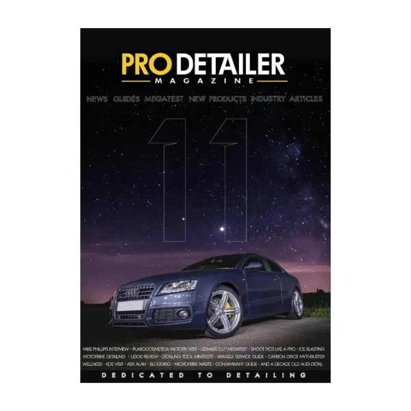 ProDetailer Magazine Issue 11 detailing časopis je stručni detailing časopis koji se bavi širokim rasponom tema iz detailing svijeta. Od usporedbe proizvoda i alata, do predstavljanja vrhunskih detailera i raznih sajmova. Štivo koje svaki detailer mora pročitati!