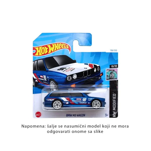 Hot Wheels Die-Cast Vehicles 1:64 automobil je poklon za bilo kojeg malog trkača ili kolekcionara. Izrađeni s preciznošću i pažnjom prema detaljima, Hot Wheels modeli prikazuju realističan izgled popularnih automobila.