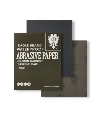 Kovax Eagle Brand Waterproof Abrasive Paper A4 vodobrusni papir omogućuje brže i hladnije brušenje. Papir ne degradira s vremenom, već ravnomjerno brusi od početka do samog kraja.